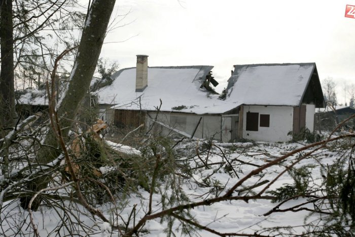 Víchrica vo Vysokých Tatrách 